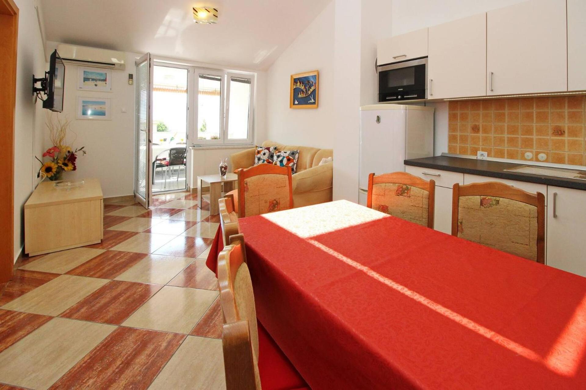 Apartments Aquarium Dorcic Baška Buitenkant foto