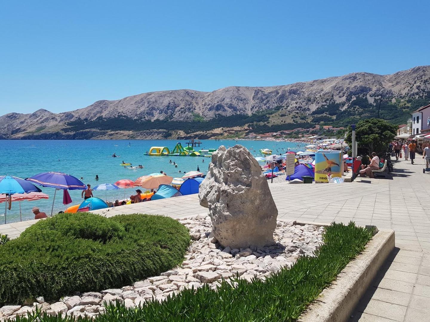 Apartments Aquarium Dorcic Baška Buitenkant foto