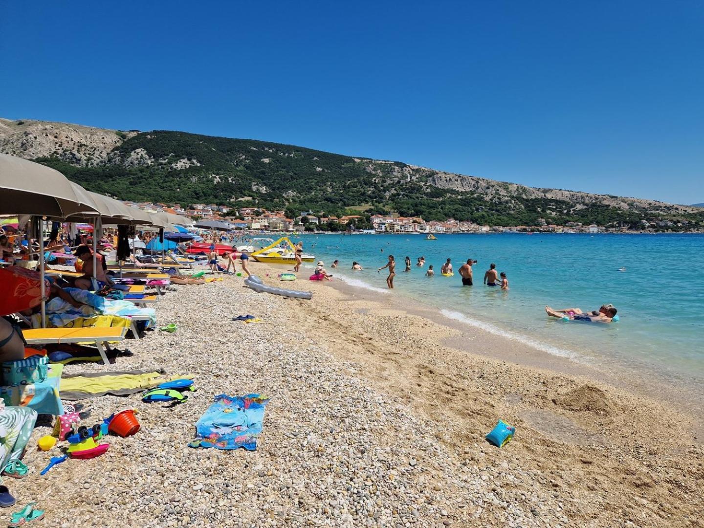 Apartments Aquarium Dorcic Baška Buitenkant foto