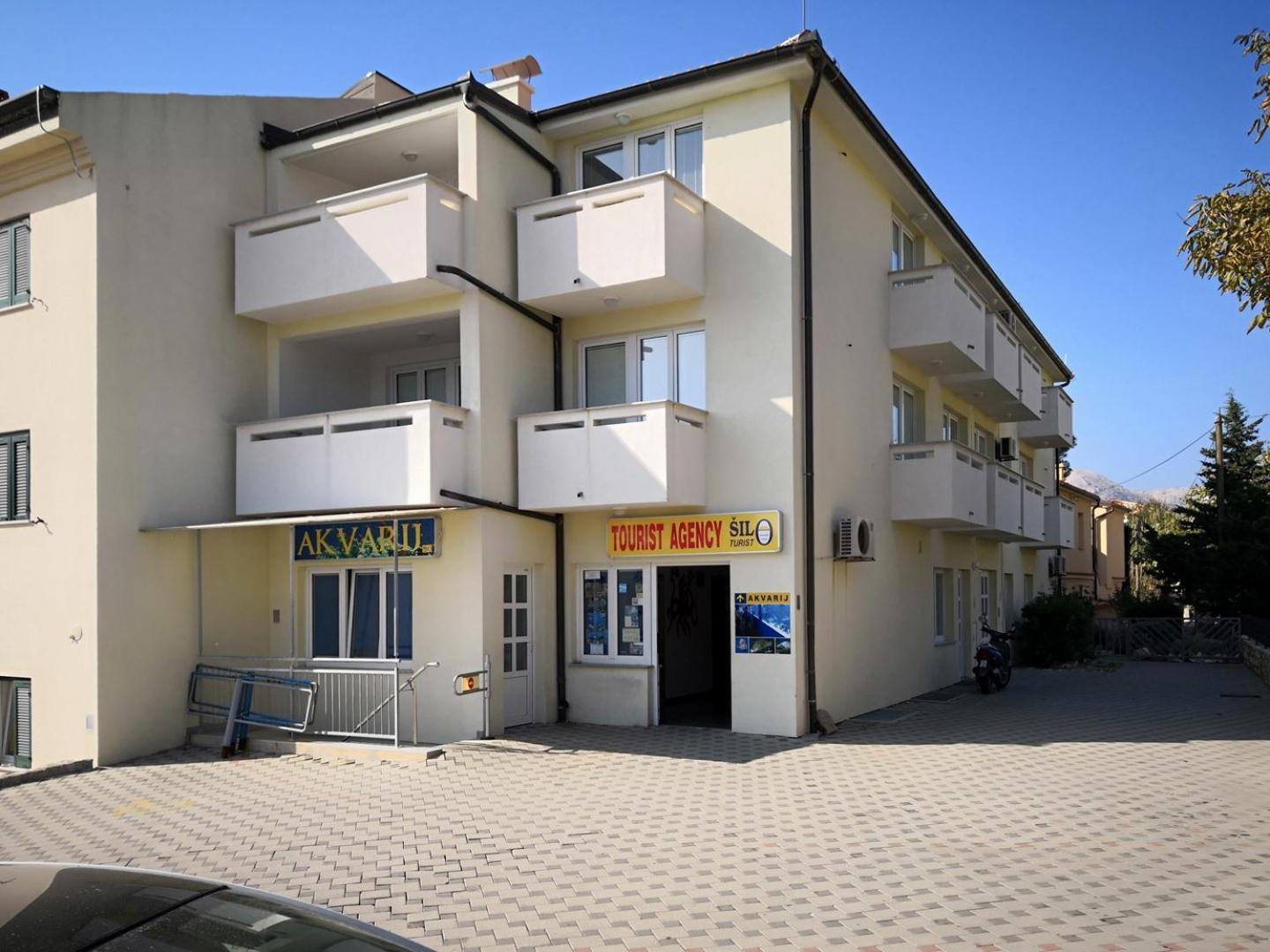 Apartments Aquarium Dorcic Baška Buitenkant foto
