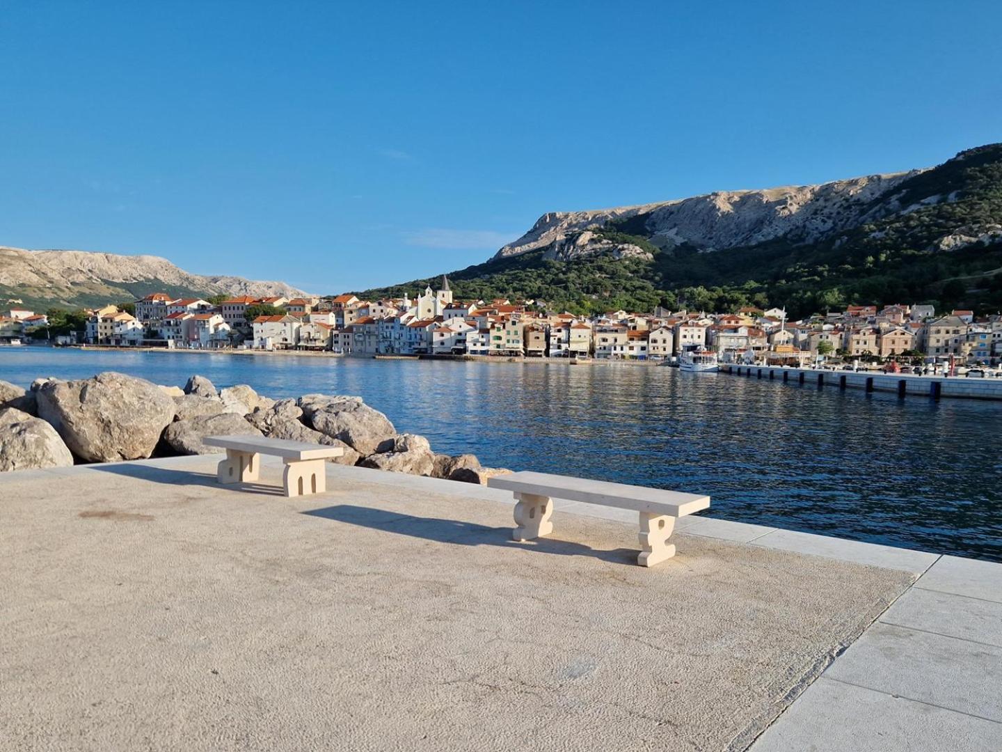 Apartments Aquarium Dorcic Baška Buitenkant foto